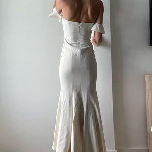 Stunning White Gown Dress LIKELY brand